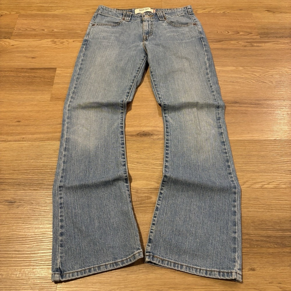 Levis 525 Jeans Womens 6 Perfect Waist Bootcut Light Wash Cowgirl Boho Y2K 29x31